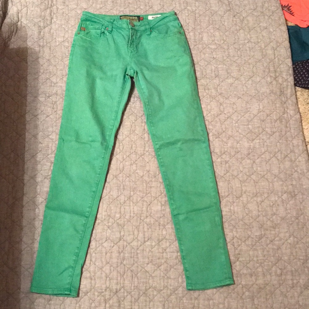 Green pants